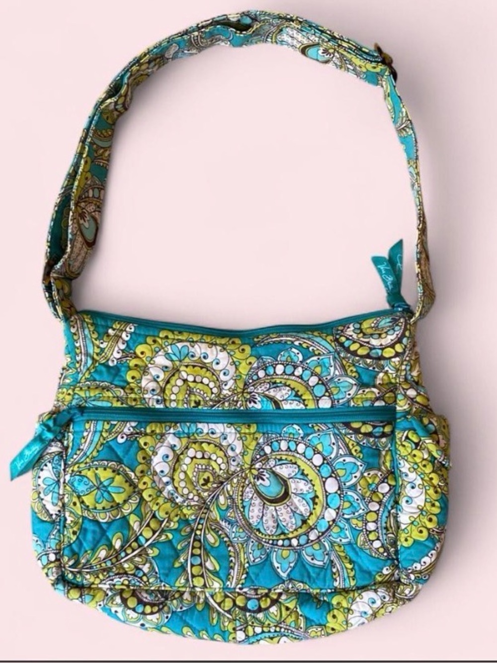 Vera Bradley peacock shoulder bag